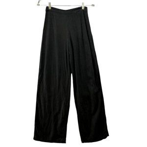 Abercrombie & Fitch Black Wide Leg Pants